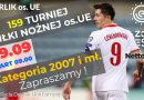 159 turniej piłki nożnej na os.UE – 09.09 o 09.00 !
